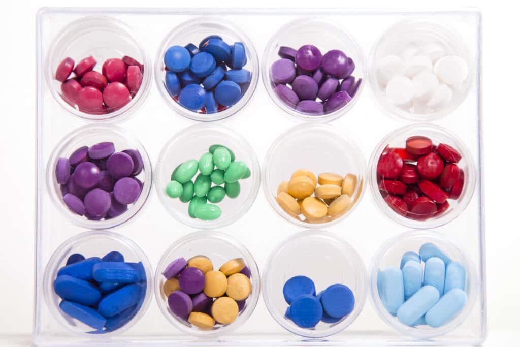 Display Of Pills