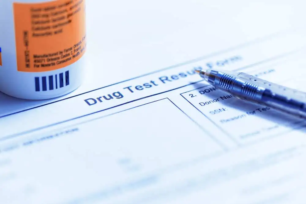 drug test document