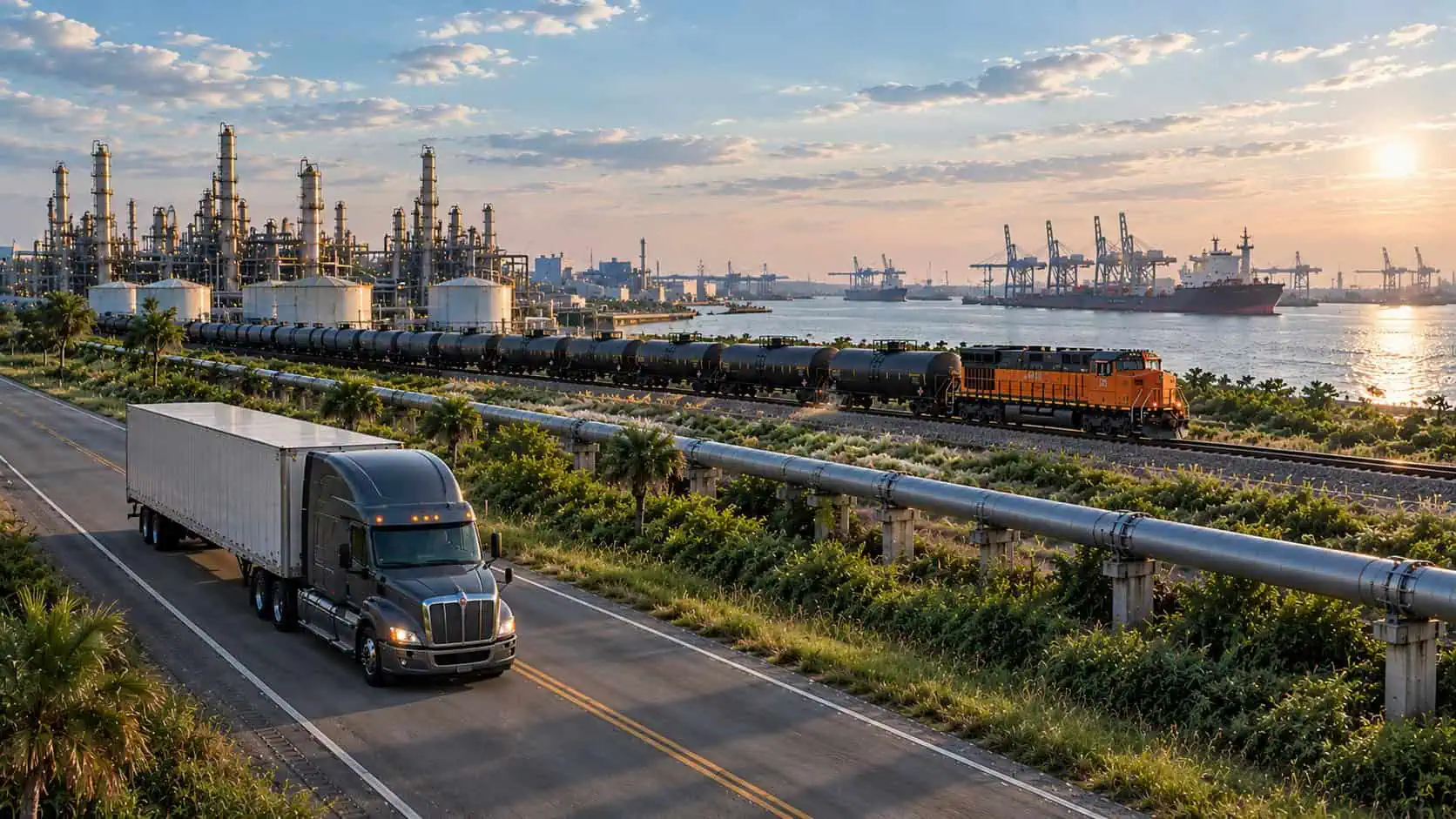 Image showing that a DOT SAP program applies to workers from all transportation modes and even industries like pipeline and rail.
